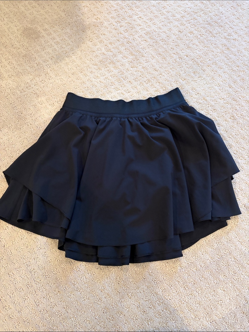 lululemon athletica black Layered Circle Skirt
